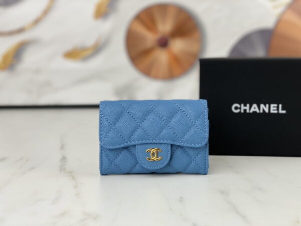 Chanel classic Card Bag & coin Wallet caviar cowhide AP0214 size:7.5 * 11.3 * 2.1 cm