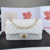 1 Chanel classic flap bag a01112 medium size: 15.5×25.5×6.5cm