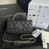 Chanel 23p Black Horse kelly long handle bag size:19cm*11*5cm