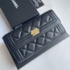 Chanel sheepskin Clutch bag with gold hardware size: 19*10cm