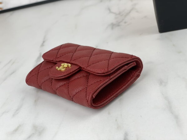 Chanel classic Card Bag & coin Wallet caviar cowhide AP0214 size:7.5 * 11.3 * 2.1 cm