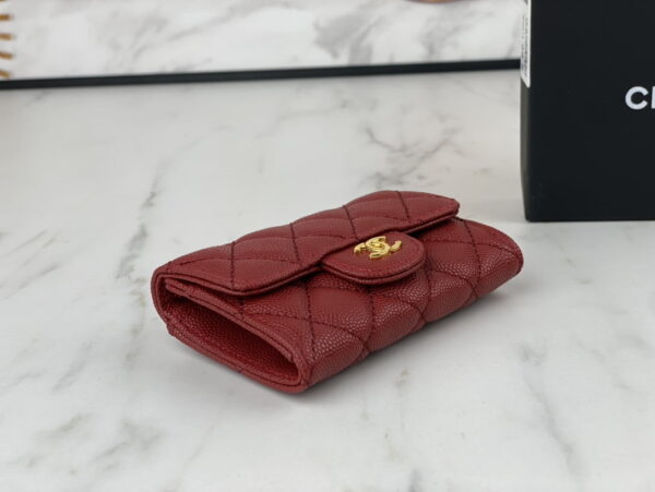 Chanel classic Card Bag & coin Wallet caviar cowhide AP0214 size:7.5 * 11.3 * 2.1 cm