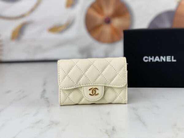 Chanel classic Card Bag & coin Wallet caviar cowhide AP0214 size:7.5 * 11.3 * 2.1 cm