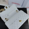 2 Chanel classic flap bag a01112 medium size: 15.5×25.5×6.5cm