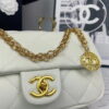 Chanel 2023 new CF White gold bag size: 21*13cm
