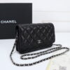 2 Chanel woc Classic Fortune Crossbody bag with sliver hardware Size: W19*H12*D4cm