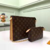 Louis Vuitton / LV monogram m81412 toiletry uch on chain purse with one small wallet size: 25 *20 * 5.5cm