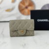 Chanel classic Card Bag & coin Wallet caviar cowhide AP0214 size:7.5 * 11.3 * 2.1 cm