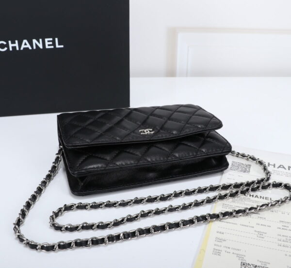 3 Chanel woc Classic Fortune Crossbody bag with sliver hardware Size: W19*H12*D4cm