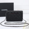 Chanel woc Classic Fortune Crossbody bag caviar with sliver hardware Size: W19*H12*D4cm