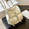 5 CHANEL Gabrielle Cowhide grain The homeless backpack 2 colors size: 20*20cm
