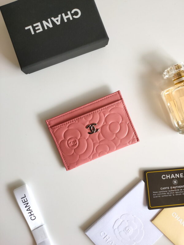 Chanel card bag sheepskin 5 colors A82286 size: 7.5*11.2*0.5cm