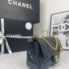 Chanel 2023 new CF Black gold bag size: 21*13cm