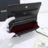 6 Chanel woc Classic Fortune Crossbody bag with sliver hardware Size: W19*H12*D4cm