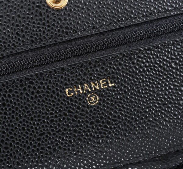 Chanel woc Classic Fortune Crossbody bag caviar with gold hardware Size: W19*H12*D4cm