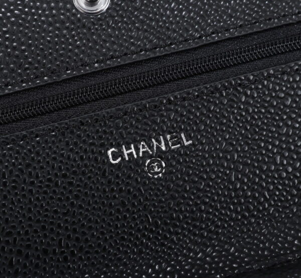 Chanel woc Classic Fortune Crossbody bag caviar with sliver hardware Size: W19*H12*D4cm