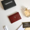Chanel card bag sheepskin 5 colors A82286 size: 7.5*11.2*0.5cm