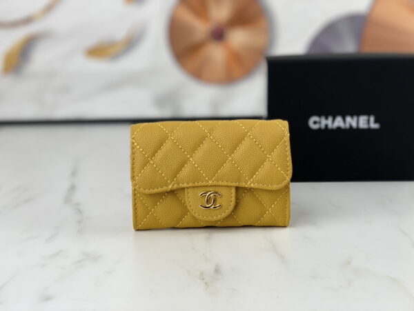 Chanel classic Card Bag & coin Wallet caviar cowhide AP0214 size:7.5 * 11.3 * 2.1 cm