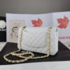 7 Chanel classic flap bag a01112 medium size: 15.5×25.5×6.5cm