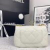 Chanel 2023 new CF White gold bag size: 21*13cm
