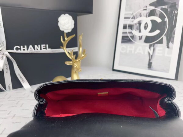 Chanel 2023 new CF Black gold bag size: 21*13cm