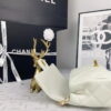 Chanel 2023 new CF White gold bag size: 21*13cm