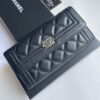 Chanel sheepskin Clutch bag with sliver hardware size: 19*10cm