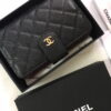 Chanel sheepskin wallet with gold and sliver hardware 50073 size: 15*10cm