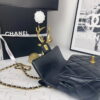 Chanel 2023 new CF Black gold bag size: 21*13cm