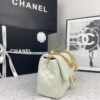Chanel 2023 new CF White gold bag size: 21*13cm