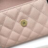 Chanel Black Horse Kelly Lichee cowhide long handle bag 9100 pink size:19*10*4.5cm