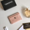 Chanel card bag sheepskin 5 colors A82286 size: 7.5*11.2*0.5cm