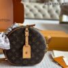 Lyuanba LV Cowhide round cake bag 21*20cm